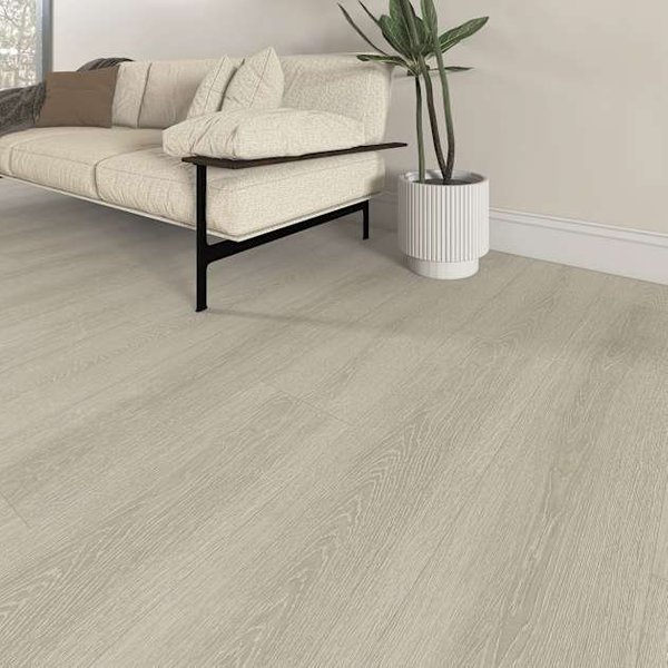 Suelo vinílico spc click con aislante incorporado roble blanco 6.5mm auralia