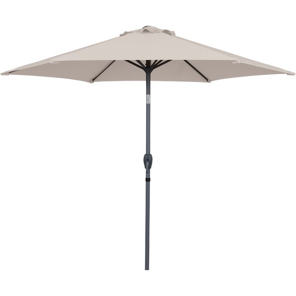 Parasol excéntrico kasane 2,5m beige goodhome