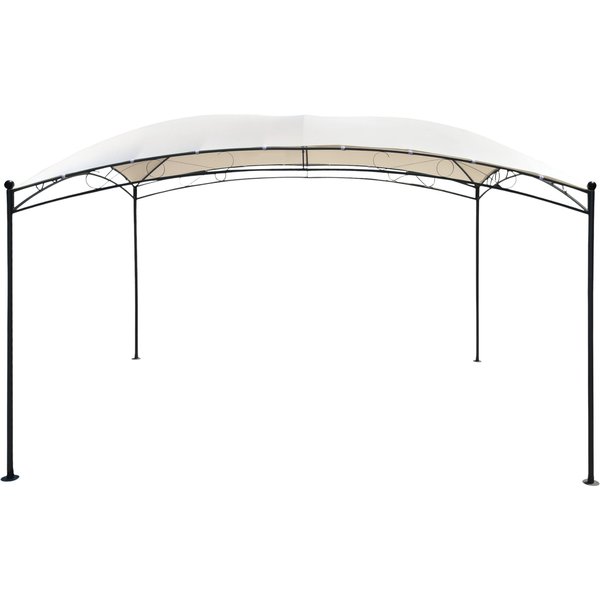 Pérgola de acero tripoli 3x4m goodhome