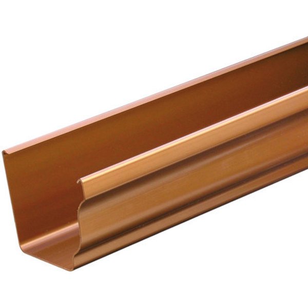 Canalón cornisa de pvc cobre 2 m 120 mm