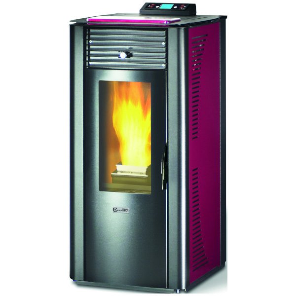 Hidroestufa de pellet 15kw burdeos stove canadian