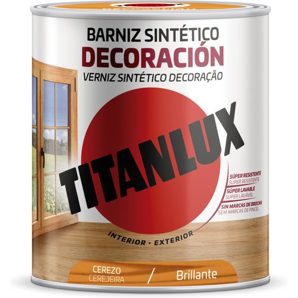 Barniz sintético cereza brillante 750 ml