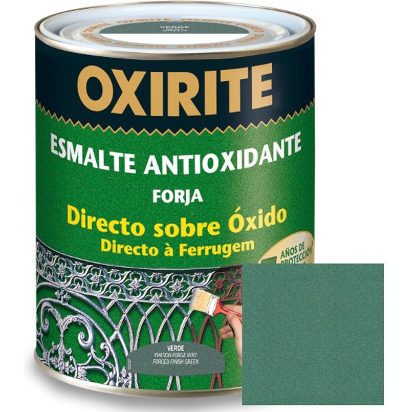 Esmalte antioxidante forja verde oxirite 750 ml