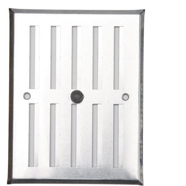 Rejilla regulable plata 17 x 13 cm
