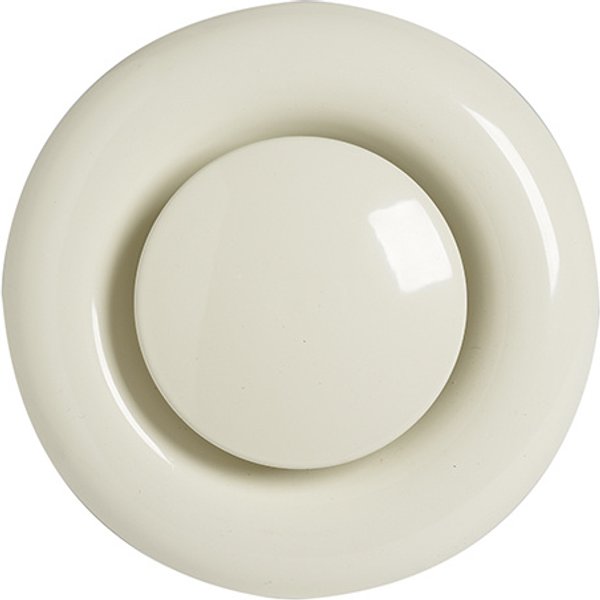 Válvula de extracción acero blanco ø 10 cm