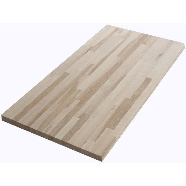 Encimera de cocina maciza abedul 240x65 cm