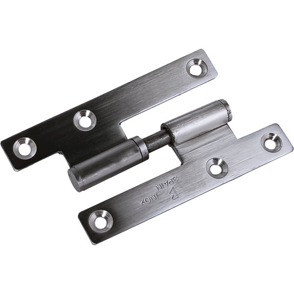 Tres pernios de acero inoxidable izquierdos tipo pc 95mm