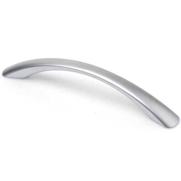 Pack 4 tiradores metal 128 mm 169 cromo mate