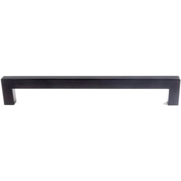 Tirador acero inoxidable negro mate 160mm