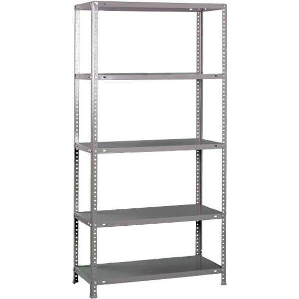 Estantería metálica volga gris 200x110x40cm 375kg con tornillos