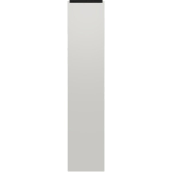 Puerta cocina premium gris nube brillo 70x15cm