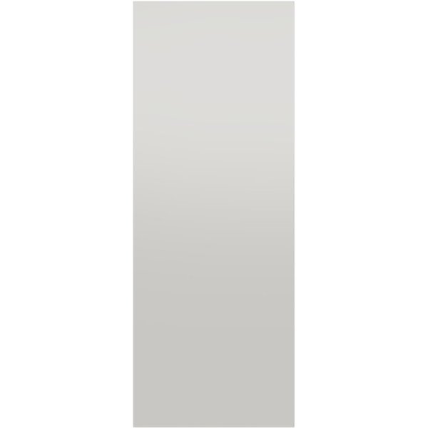 Panel lateral de cocina premium gris nube brillo 90 x 34 cm