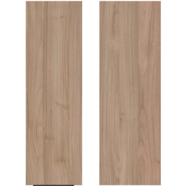 Puerta rinconero alto cocina zen madera natural 90 x 27.5 cm