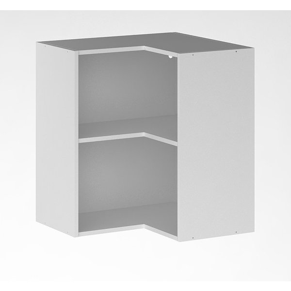 Mueble de cocina alto rinconero blanco 70x63x33cm