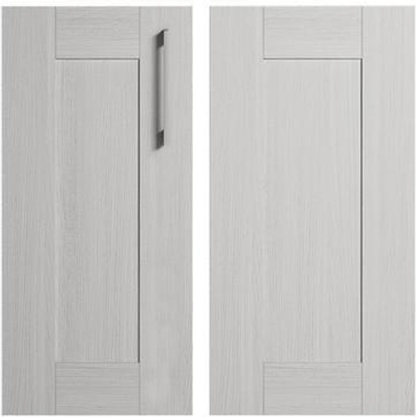 Puerta rinconero bajo cocina city blanco decapé 70 x 35 cm