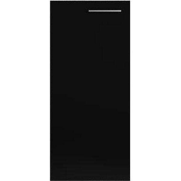 Puerta cocina luxury negro brillo 90 x 40 cm
