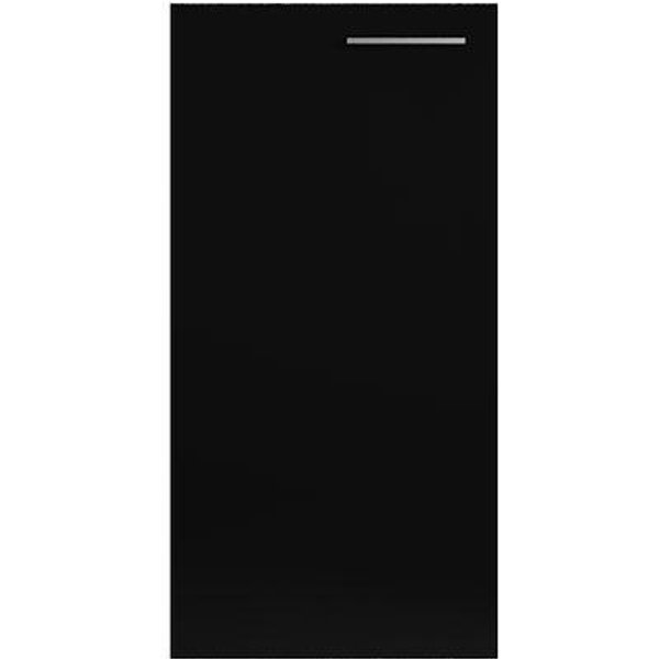 Puerta cocina luxury negro brillo 90 x 45 cm