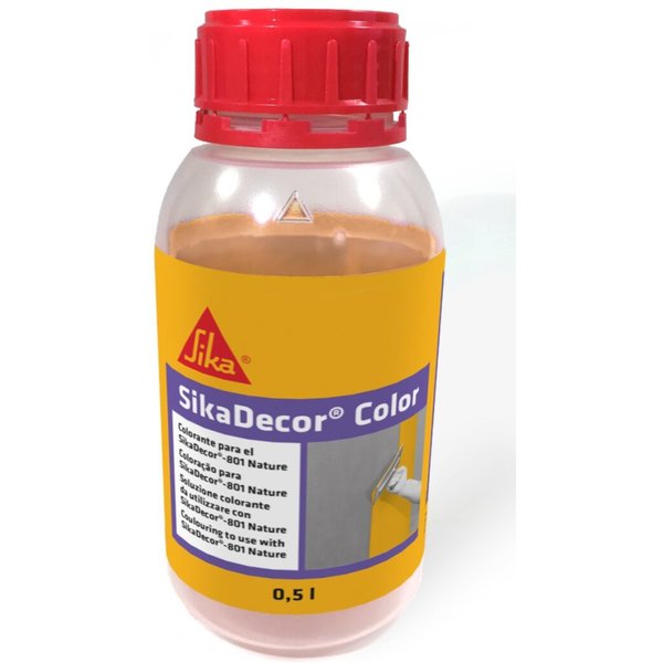 Pigmento rodio para morteros decorativos sikadecor 0,5l