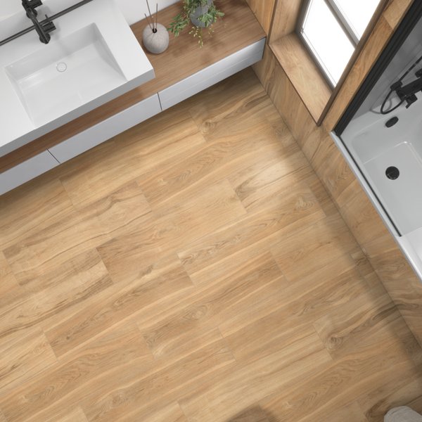 Suelo porcelánico madera natural 24x88cm c1 amaga