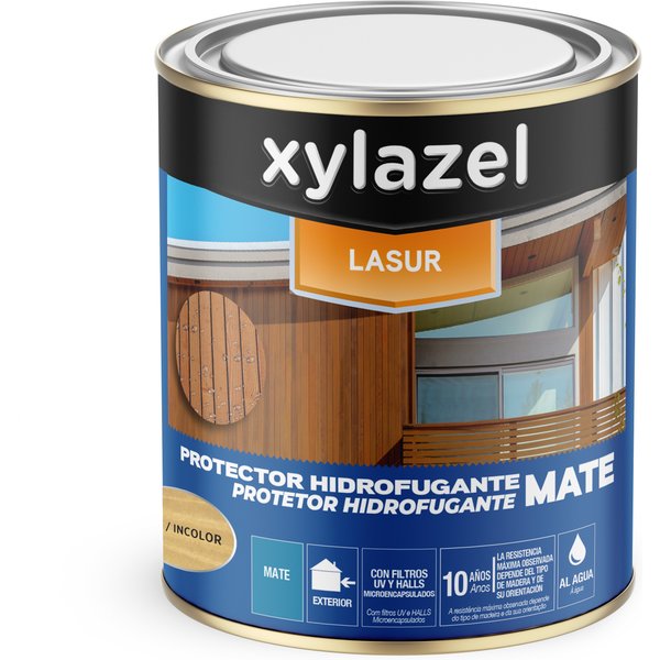 Lasur hidro mate incoloro 750 ml xylazel