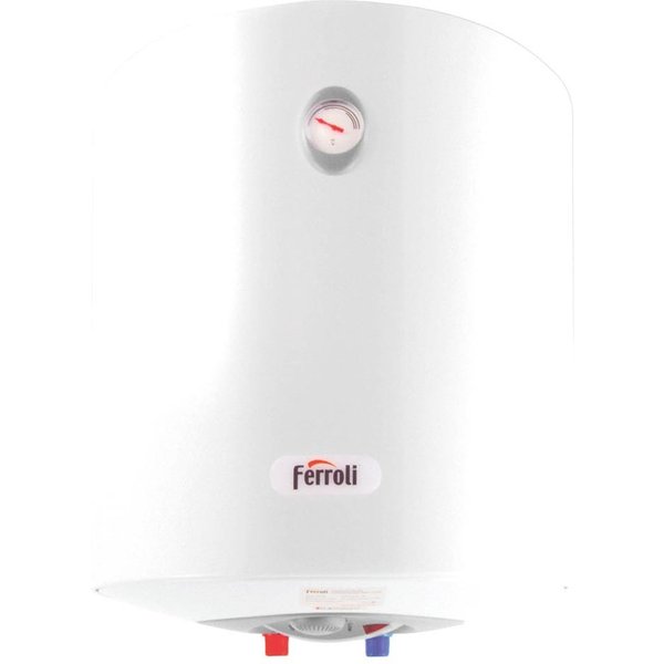 Termo eléctrico 50l vertical vitrificado 1,5 kw ferroli classical plus