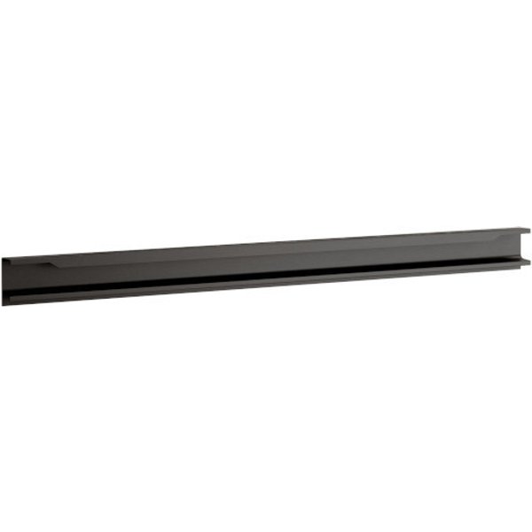 Tirador negro para mueble line 30cm
