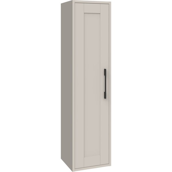 Mueble de baño auxiliar suspendido stella color moka 140x35x32cm