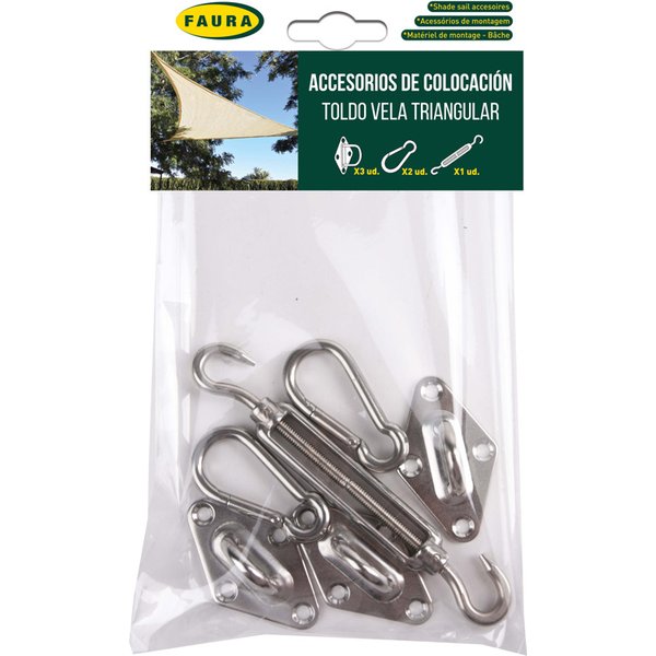 Accesorios para toldo vela triangular