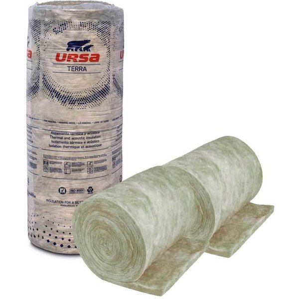 Rollo de lana mineral 1350x60x5cm (pack 2 rollos) ursa terra