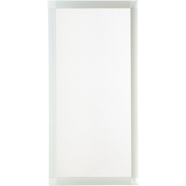 Mosquitera corredera aluminio blanco 130x90 cm