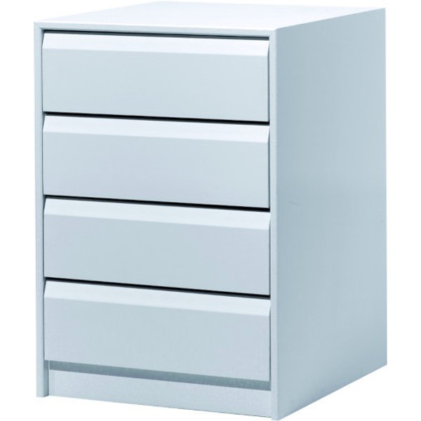Cajonera blanca 71,6x60x45 cm