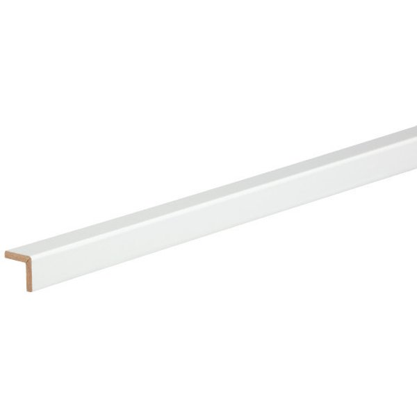 Cantonera blanca 2,5x2,5x244 cm