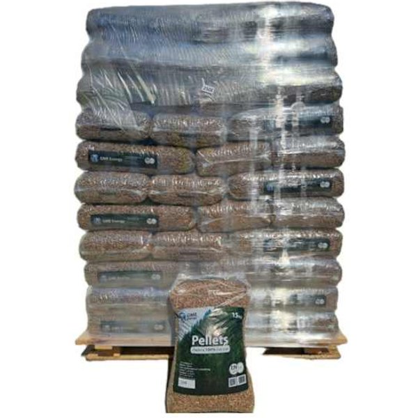 Palet de pellet gme 77 uds a1+ 15kg