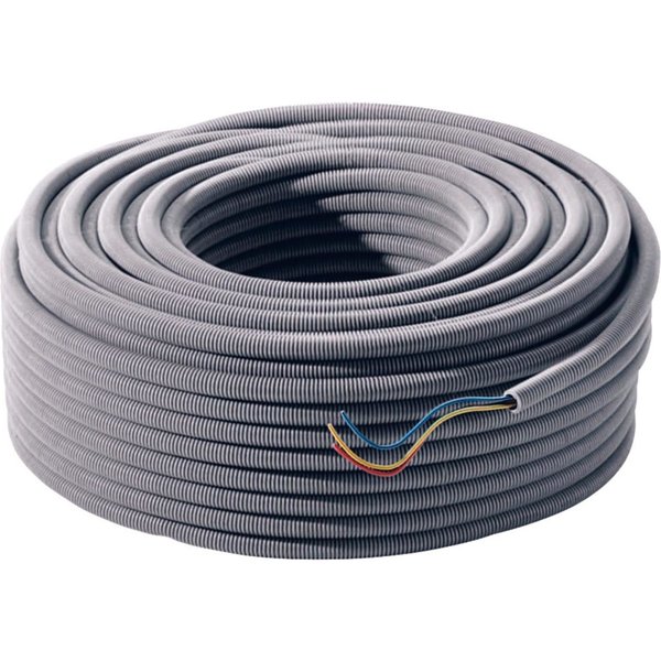 Tubo corrugado libre de halógenos ø20mm rollo 100m