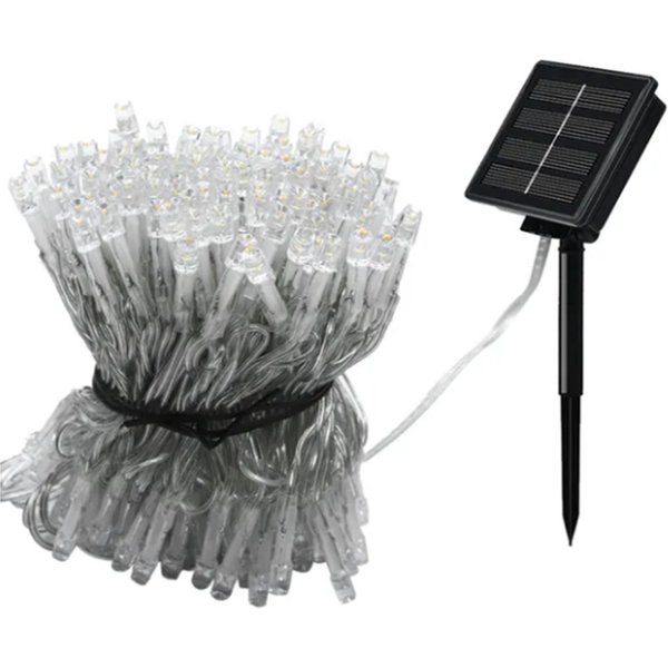 Guirnalda solar de exterior
