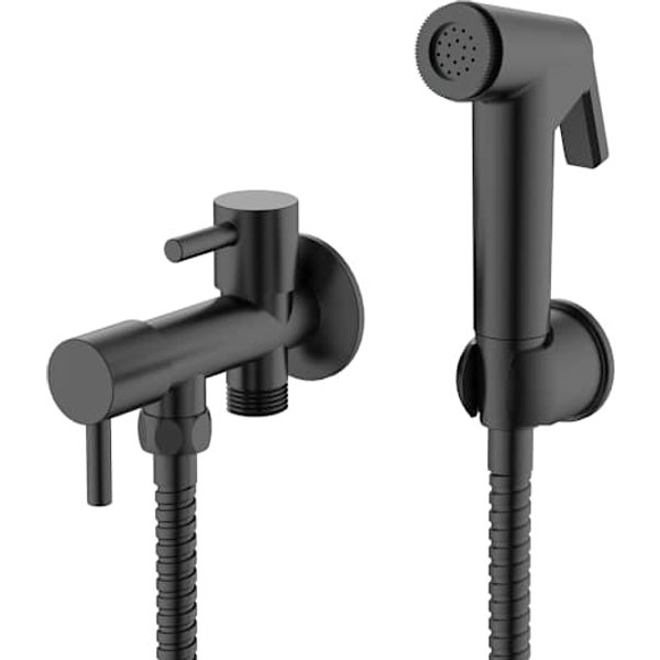 Conjunto sustitución bidet 1 agua abs negro