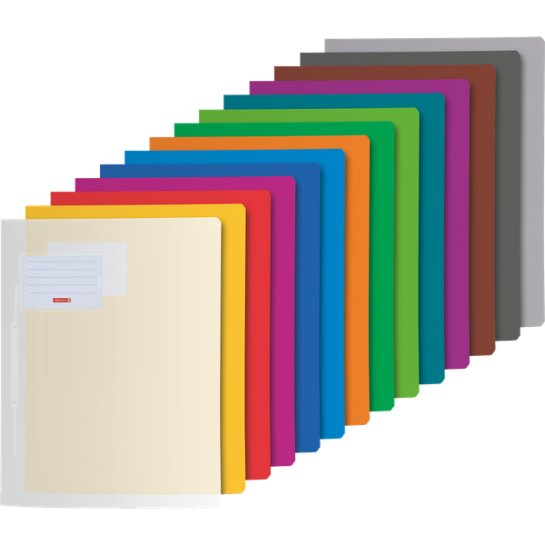 Schnellhefter-Set FACT!pp | A4, Füllhöhe: 10 mm, sortiert, 14 Stück