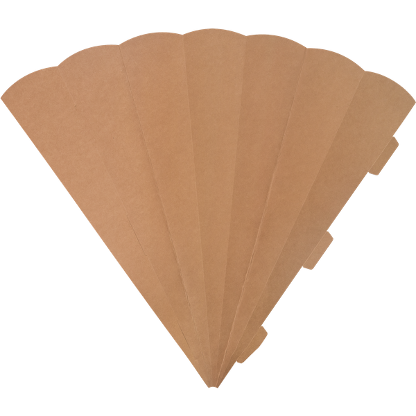 Schultüten-Rohling Zuschnitt | 69 cm, 400 g/m², natur