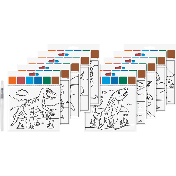 Mal-Set „Dinosaurier“ | 150×180 mm