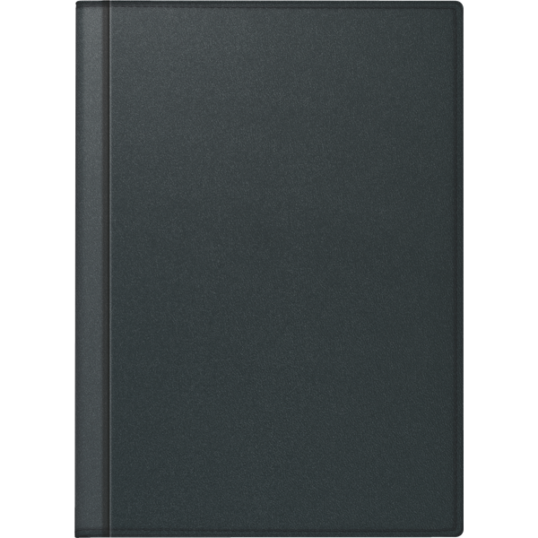 Taschenkalender Mod. perfect/Technik I 2027 | A6, Leder, schwarz