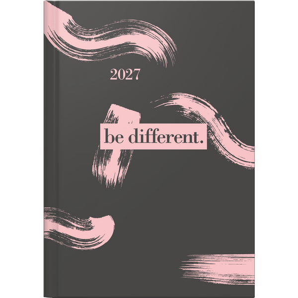 Taschenkalender Design Line Mod. Technik III 2027 „be different“ | A6, Papier