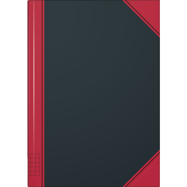 Notizbuch Chinabuch | A5, kariert, schwarz