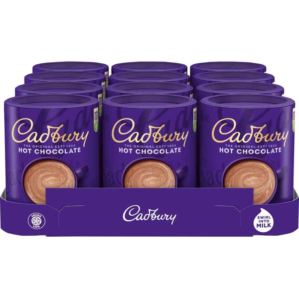 Cadbury Drinking Chocolate 250g (Box of 12)