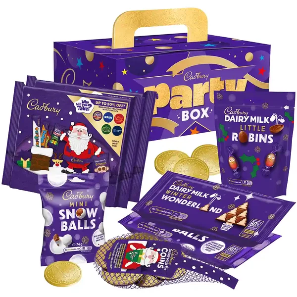 Cadbury Christmas Chocolate Party Box