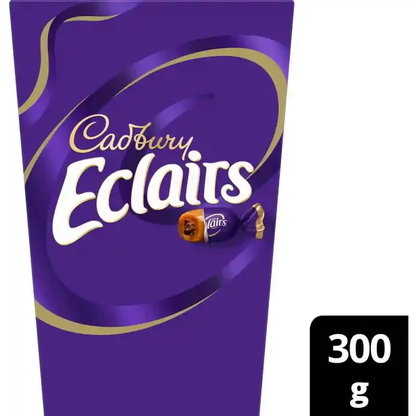 Cadbury Chocolate Eclairs Carton 300g