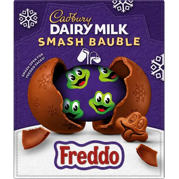 Cadbury Dairy Milk Freddo Smash Bauble 90g