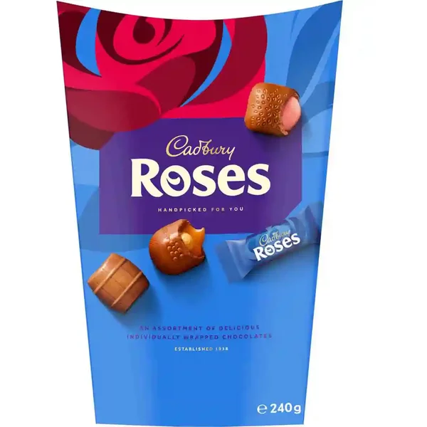 Cadbury Roses Chocolate Carton 240g