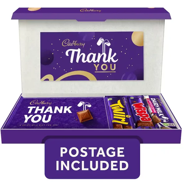 Cadbury Thank You Letterbox Chocolate Set