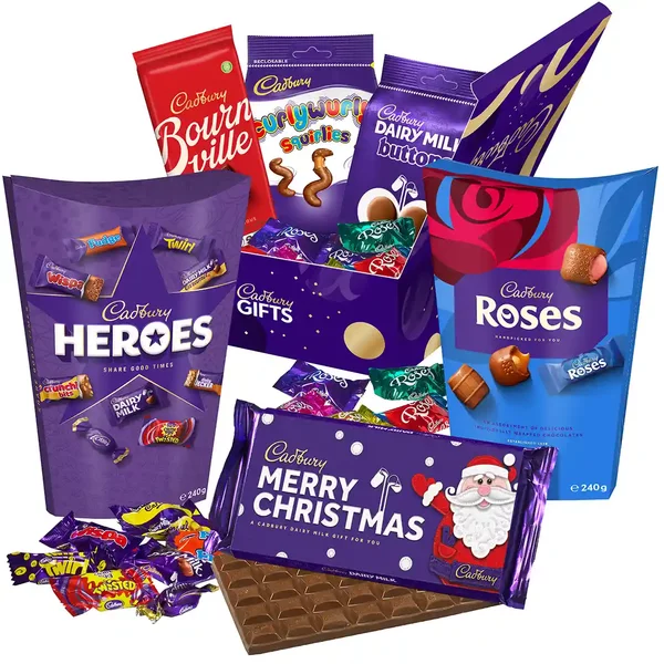 Cadbury Merry Christmas Large Chocolate Gift Box