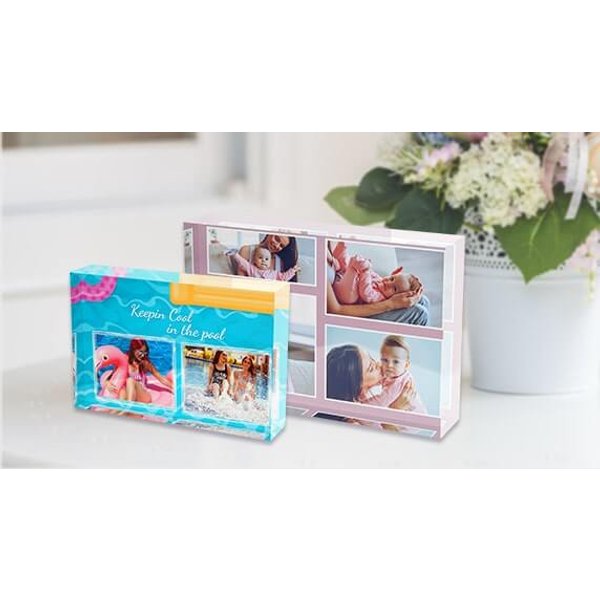Acrylic Photo Blocks - Collage Prints